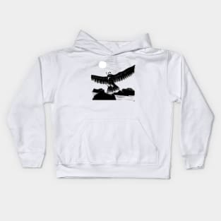 Wizard and Eagle Kids Hoodie